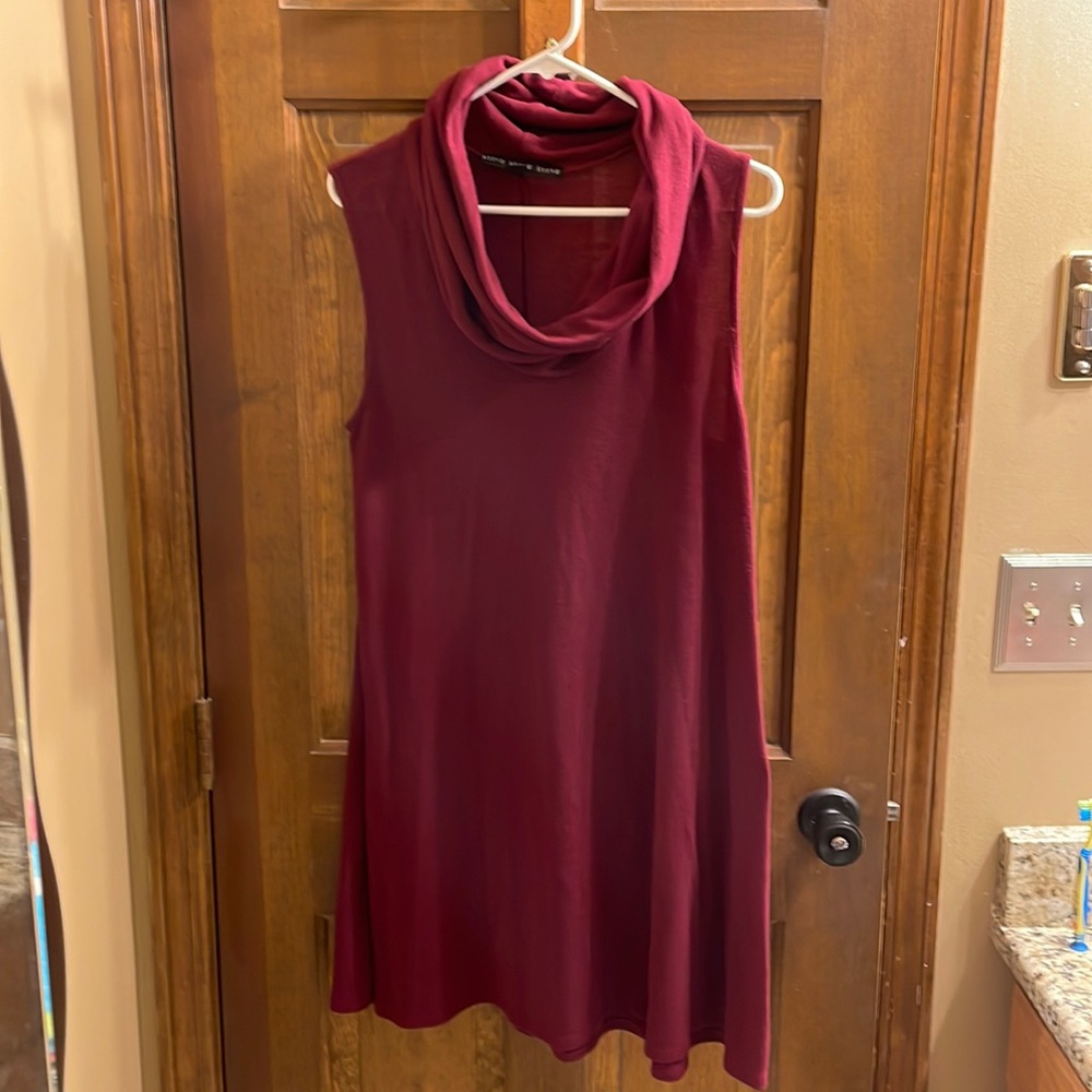 Cowl neck tunic